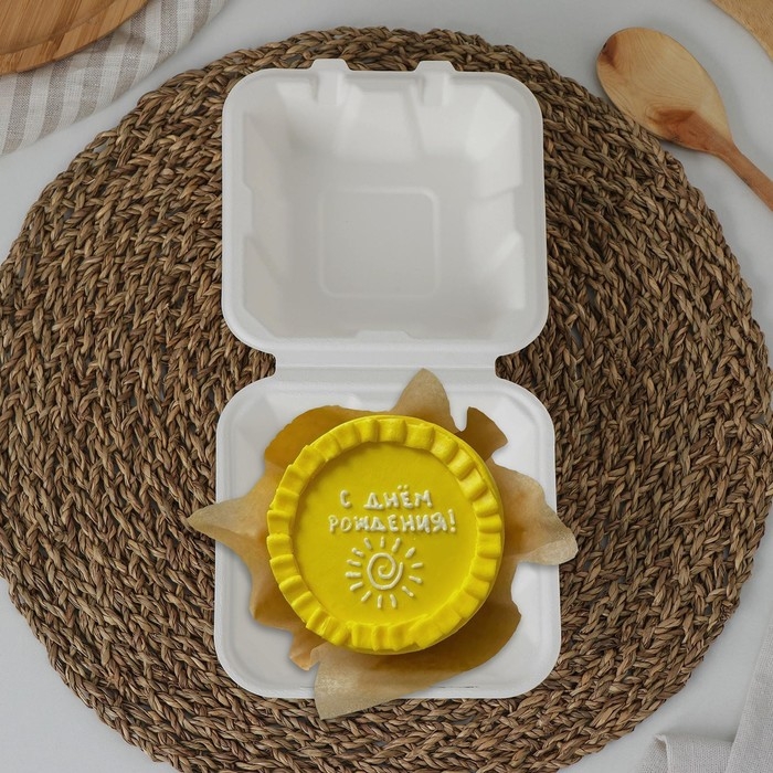 Ланч - бокс для бенто-торта и бургера, 450 мл, сахарный тростник, 10 шт/уп Ланч - бокс для бенто-торта и бургера, 450 мл, сахарный тростник, 10 шт/уп