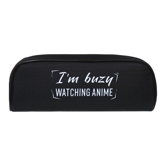 Пенал мягкий 1 отделение, 210 x 80 x 40 мм, с наполнением 4 предмета, универсальный, Пенал мягкий 1 отделение, 210 x 80 x 40 мм, с наполнением 4 предмета, универсальный, "Аниме"