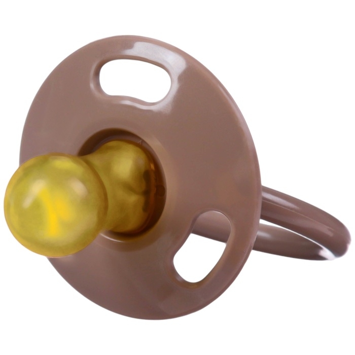 Соска - пустышка латексная классическая, от 0 мес., для детей с малым весом, цвет кофе с молоком Соска - пустышка латексная классическая, от 0 мес., для детей с малым весом, цвет кофе с молоком