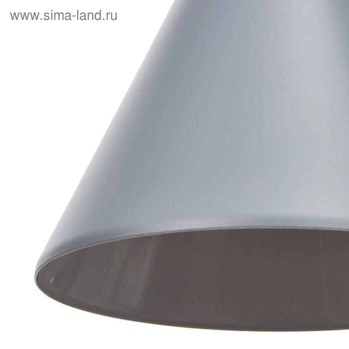 Светильник BayerLux 2034844/1 E27 40Вт серый 19,5х19,5х28 см Светильник BayerLux 2034844/1 E27 40Вт серый 19,5х19,5х28 см