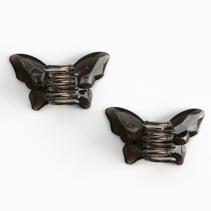 Краб для волос в форме бабочек «Dream», 2 шт., 4 х 3 х 2.5 см Краб для волос в форме бабочек «Dream», 2 шт., 4 х 3 х 2.5 см