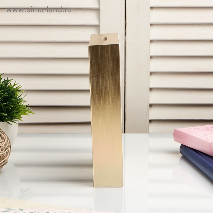 Копилка интерьерная пластик Копилка интерьерная пластик "Зайка в короне с кружечкой" 17х12х3,8 см