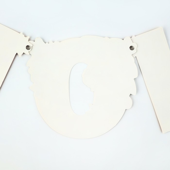 Гирлянда на люверсах новогодняя «С Новым годом!», на Новый год, длина 200 см Гирлянда на люверсах новогодняя «С Новым годом!», на Новый год, длина 200 см