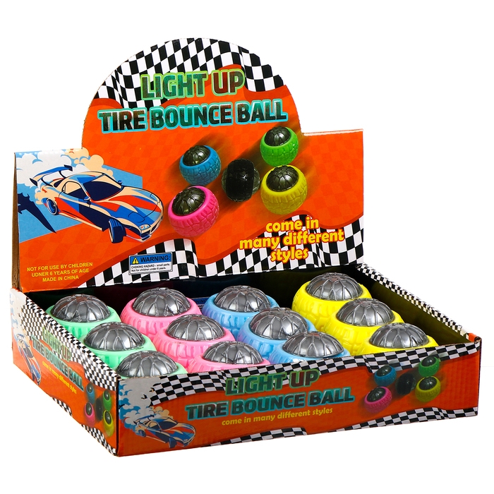 Мяч световой «Колесо», цвета МИКС Мяч световой «Колесо», цвета МИКС