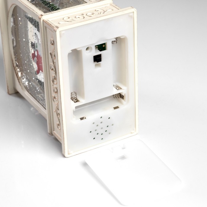 Фигура светодиодная «Новогодние приключения», 21х13.3х8.1 см, музыка, батарейки ААх3 (не в комплекте), USB, свечение тёплое белое Фигура светодиодная «Новогодние приключения», 21х13.3х8.1 см, музыка, батарейки ААх3 (не в комплекте), USB, свечение тёплое белое