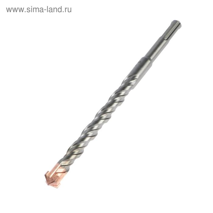 Бур по бетону ТУНДРА, крестовый наконечник, двойная спираль, SDS-plus, 16 х 210 мм Бур по бетону ТУНДРА, крестовый наконечник, двойная спираль, SDS-plus, 16 х 210 мм