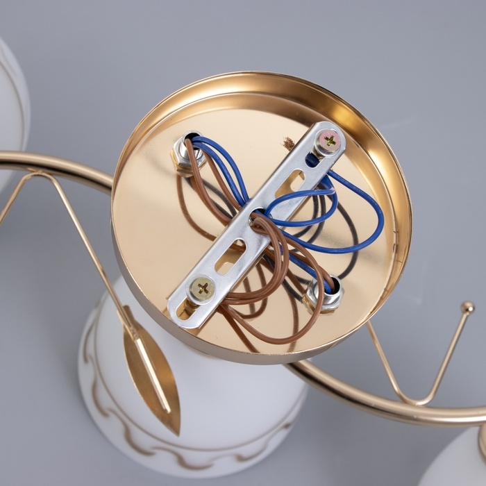 Люстра Люстра "Аквила" 3хЕ27 40Вт золото 58х26 см