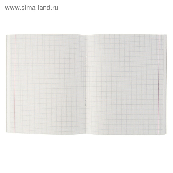 Тетрадь 96 листов в клетку Calligrata "Яркие полосы", обложка мелованный картон, блок №2, белизна 75% (серые листы), МИКС