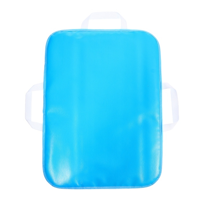 Ледянка мягкая, детская «Котята», 54 × 40 см, цвет голубой