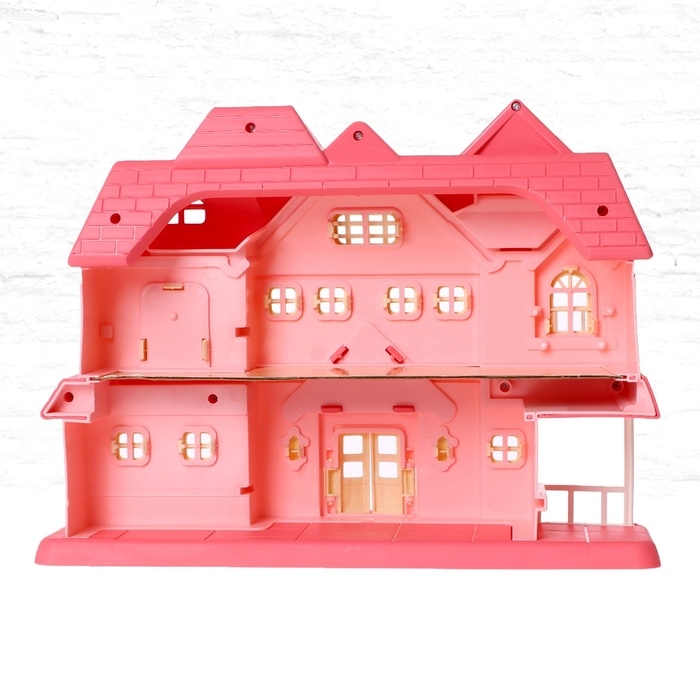 Дом для зверей «Зайчики: сказочная вилла», с набором мебели и аксессуаров Дом для зверей «Зайчики: сказочная вилла», с набором мебели и аксессуаров