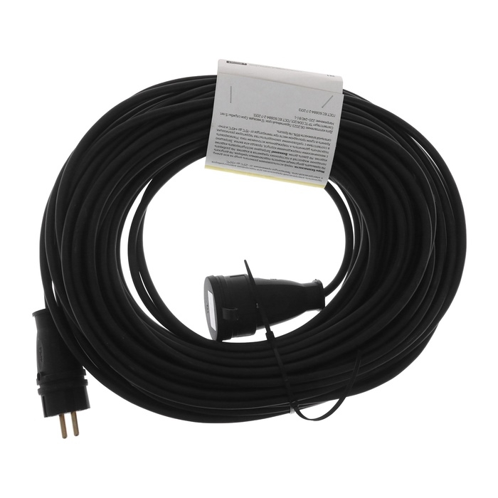 Удлинитель морозостойкий Luazon Lighting ECO, 1 розетка, 40 м, 16 А, КГ 3х1.5 мм2,с з/к,IP44 Удлинитель морозостойкий Luazon Lighting ECO, 1 розетка, 40 м, 16 А, КГ 3х1.5 мм2,с з/к,IP44