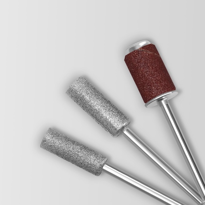 Фрезы с алмазным напылением, с насадками для педикюра, в пластиковом органайзере, 12 шт Фрезы с алмазным напылением, с насадками для педикюра, в пластиковом органайзере, 12 шт