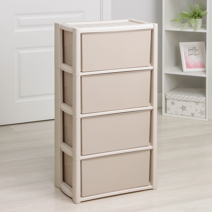 Комод 4-х секционный «Колорит», цвет микс Комод 4-х секционный «Колорит», цвет микс