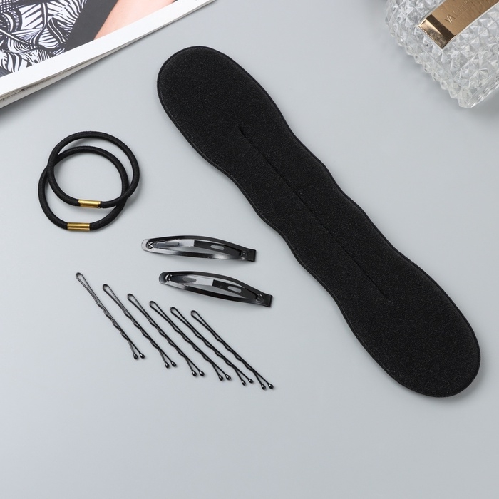 Набор для создания прически (твистер, 8 невидимок, 2 резинки) Набор для создания прически (твистер, 8 невидимок, 2 резинки)