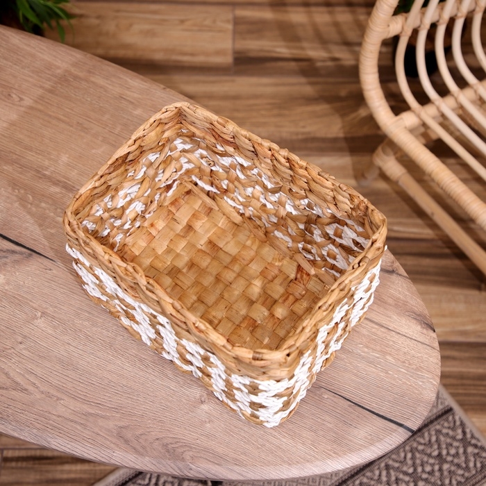 Корзина плетёная 32х22х17 см Корзина плетёная 32х22х17 см