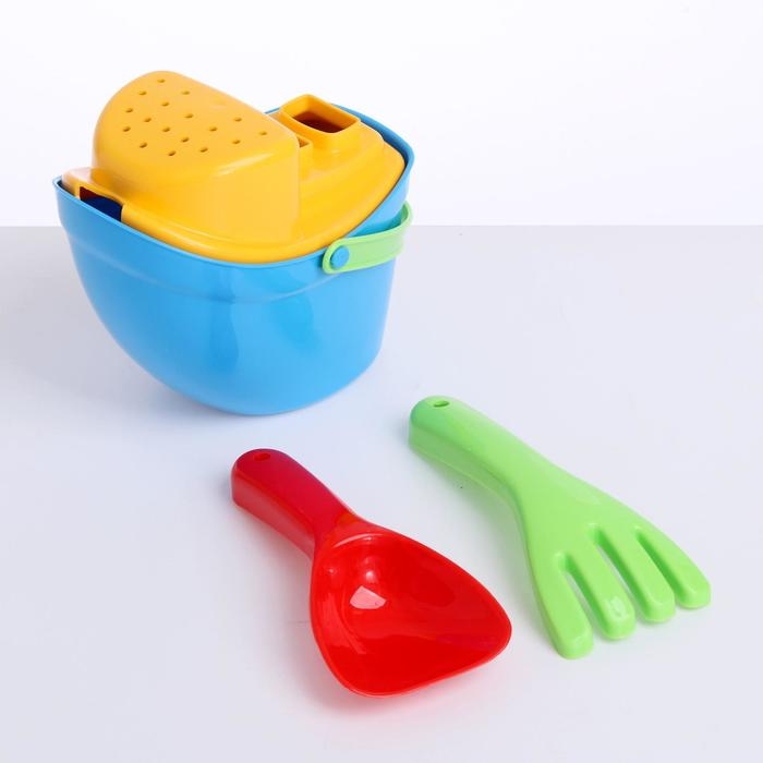 Песочный набор «Пароходик», МИКС Песочный набор «Пароходик», МИКС