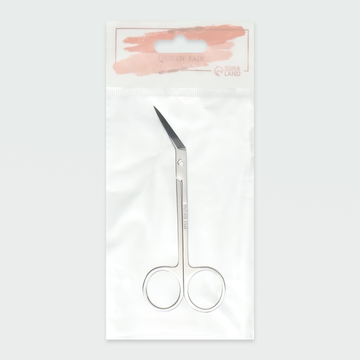 Ножницы педикюрные, фигурные, загнутые, широкие, 12 см Ножницы педикюрные, фигурные, загнутые, широкие, 12 см