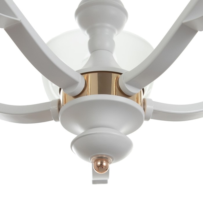 Люстра Люстра "Беалин" 5хЕ27 40Вт белый 54х54х56 см BayerLux