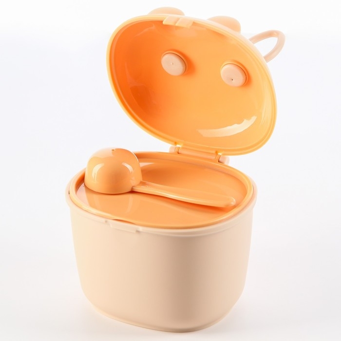 Контейнер для хранения детского питания, 230 мл., цвет желтый Контейнер для хранения детского питания, 230 мл., цвет желтый