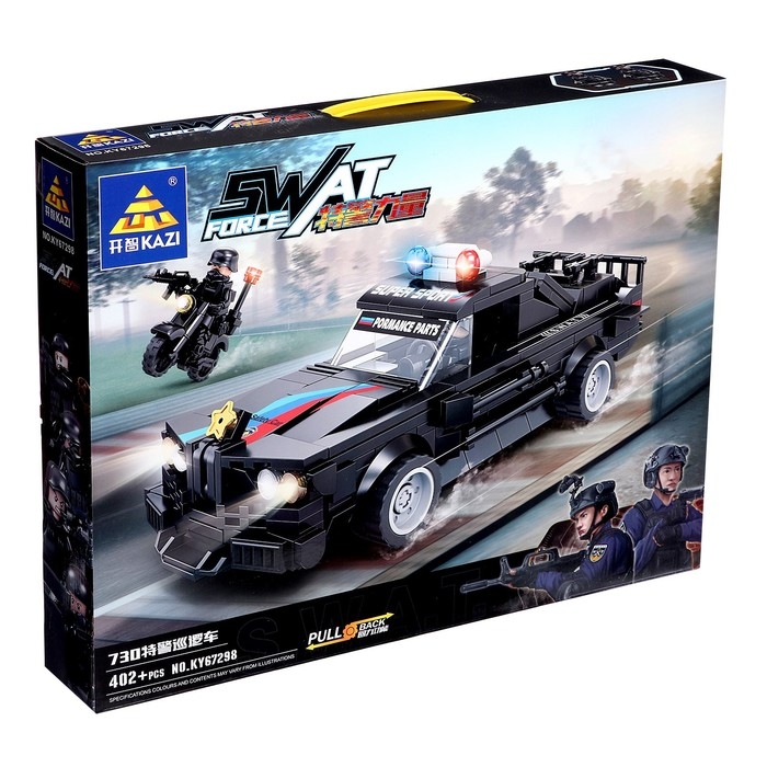 Конструктор «Спецназ. Машина», инерционный, 402 детали Конструктор «Спецназ. Машина», инерционный, 402 детали