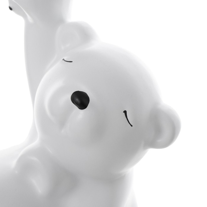 Торшер  Торшер "Умка и мама" LED USB белый 32х32х88см