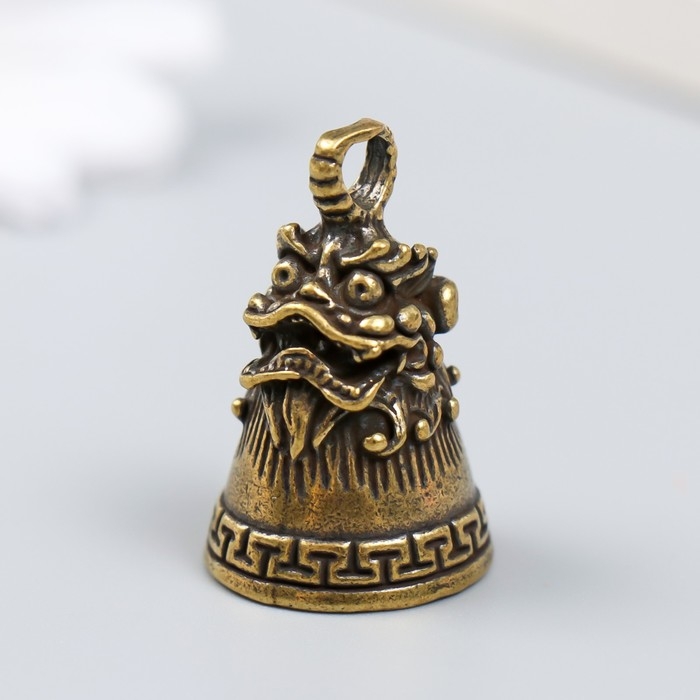 Колокольчик латунь  Колокольчик латунь "Голова льва" 3,4х2,2х2,2 см
