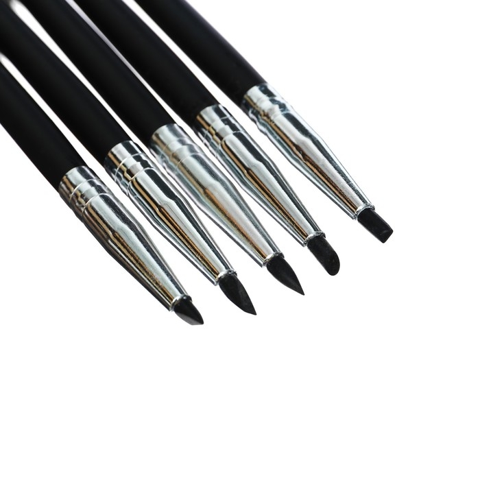 Набор кистей латекс 5 штук, маленькие Набор кистей латекс 5 штук, маленькие