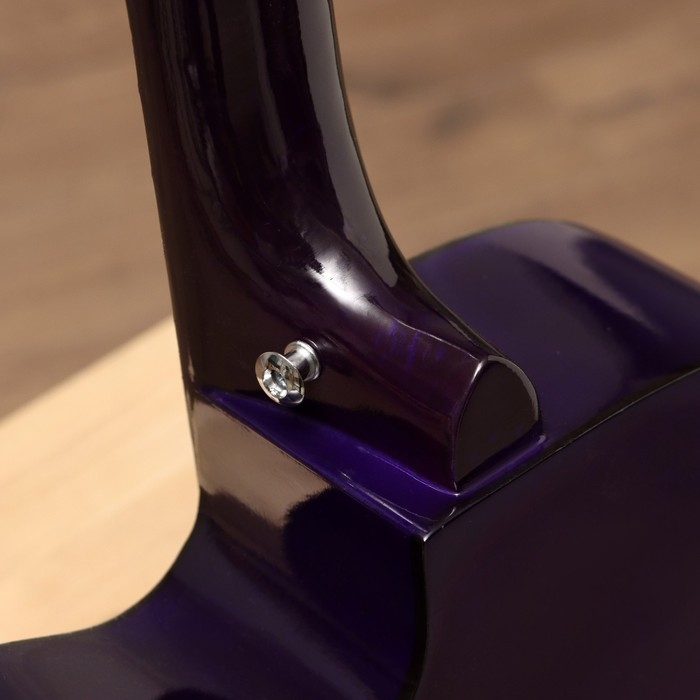 Акустическая гитара Music Life QD-H38Q-hw, фиолетовая Акустическая гитара Music Life QD-H38Q-hw, фиолетовая