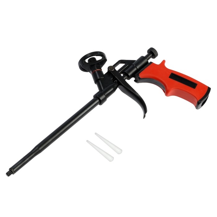 Пистолет для монтажной пены ТУНДРА ПРОФИ, металлический корпус с тефлоновым покрытием Пистолет для монтажной пены ТУНДРА ПРОФИ, металлический корпус с тефлоновым покрытием