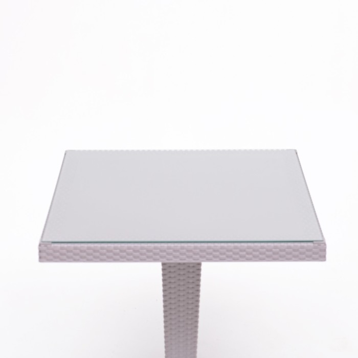 Стол садовый Стол садовый "Ротанг" 70 х 70 х 74 см, серый