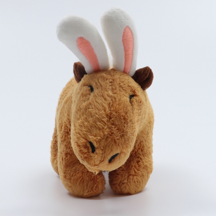 Мягкая игрушка «Капибара. Зайка», с ушками и хвостиком Мягкая игрушка «Капибара. Зайка», с ушками и хвостиком