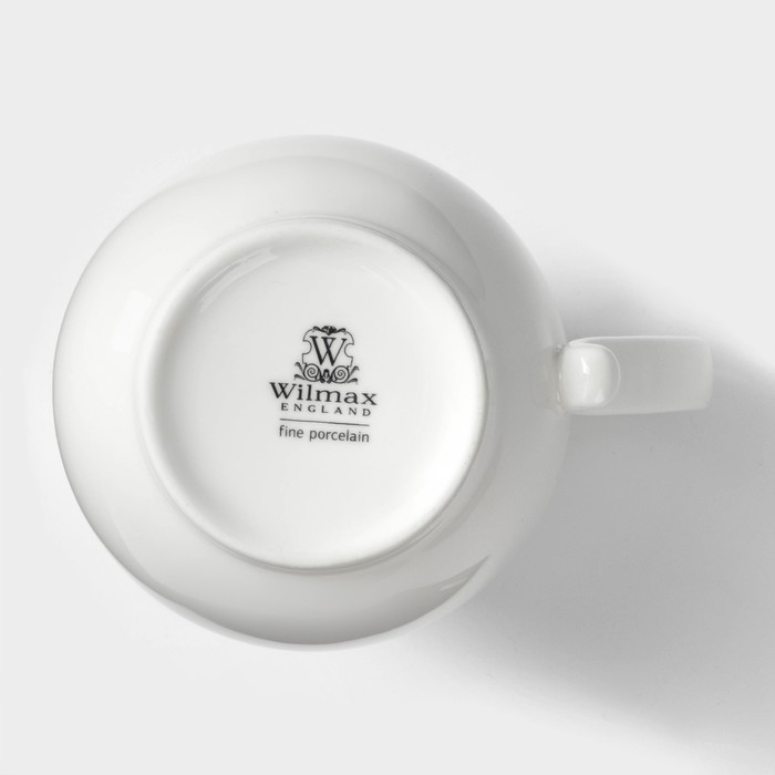 Кувшин фарфоровый Wilmax, 600 мл, цвет белый Кувшин фарфоровый Wilmax, 600 мл, цвет белый