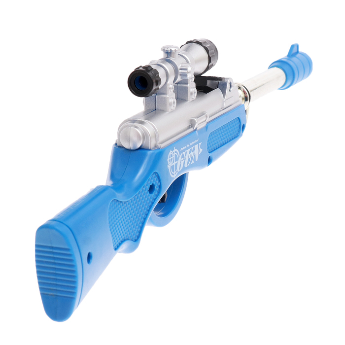 Детское оружие Ружье пневматическое «Снайпер», стреляет силиконовыми пулями, цвета МИКС Детское оружие Ружье пневматическое «Снайпер», стреляет силиконовыми пулями, цвета МИКС