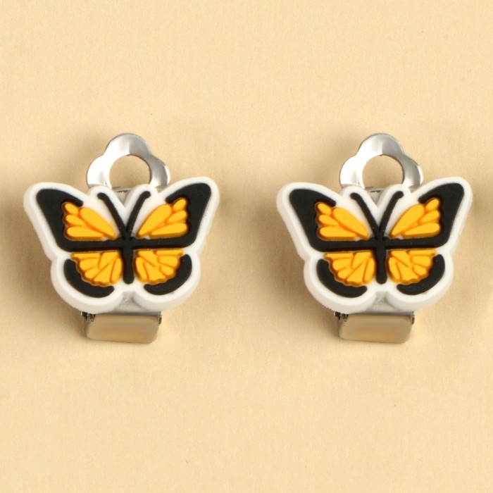 Клипсы «Самой красивой» 1,5 х 1,5 см Клипсы «Самой красивой» 1,5 х 1,5 см