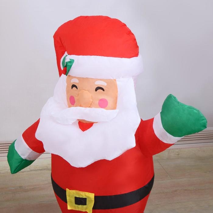 Надувная фигура  Надувная фигура "Дед Мороз" машет рукой, 90 см