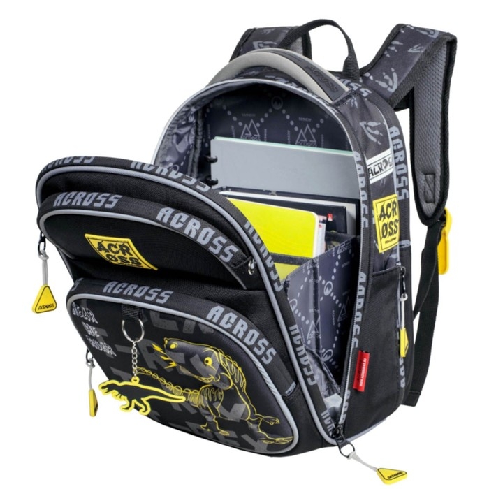 Рюкзак школьный 35 х 26 х 14 см, эргономичная спинка, Across 178 Рюкзак школьный 35 х 26 х 14 см, эргономичная спинка, Across 178