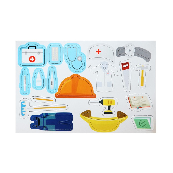 Магнитная игра «Одевашки. Профессии» Магнитная игра «Одевашки. Профессии»