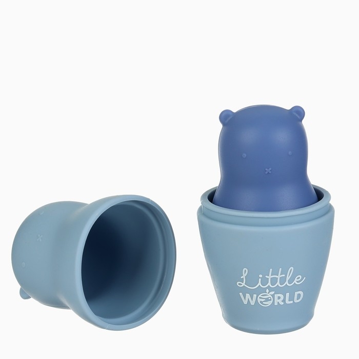 Развивающая игрушка «Мишка-матрешка», пищевой силикон, Mum&Baby Развивающая игрушка «Мишка-матрешка», пищевой силикон, Mum&Baby