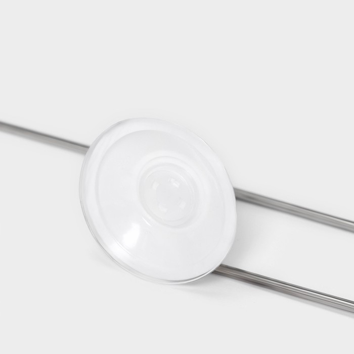 Держатель для полотенец на вакуумной присоске Доляна, 26,5×6,5×6 см Держатель для полотенец на вакуумной присоске Доляна, 26,5×6,5×6 см