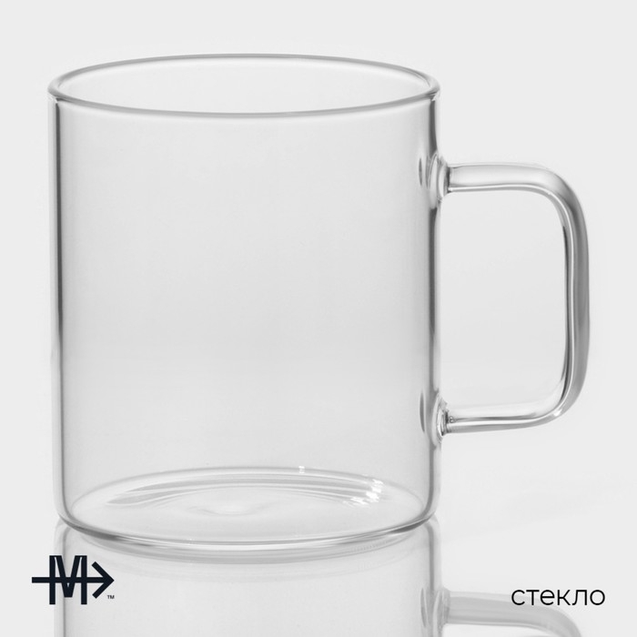 Набор стеклянных кружек Magistro «Глория», 320 мл, 11×8×9 см, 2 шт Набор стеклянных кружек Magistro «Глория», 320 мл, 11×8×9 см, 2 шт