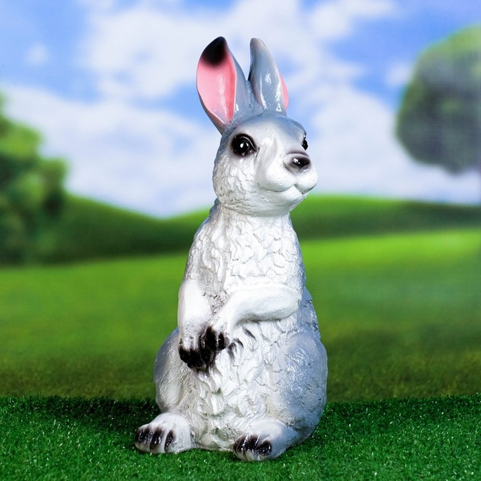 Садовая фигура  Садовая фигура "Заяц Вася" 34см