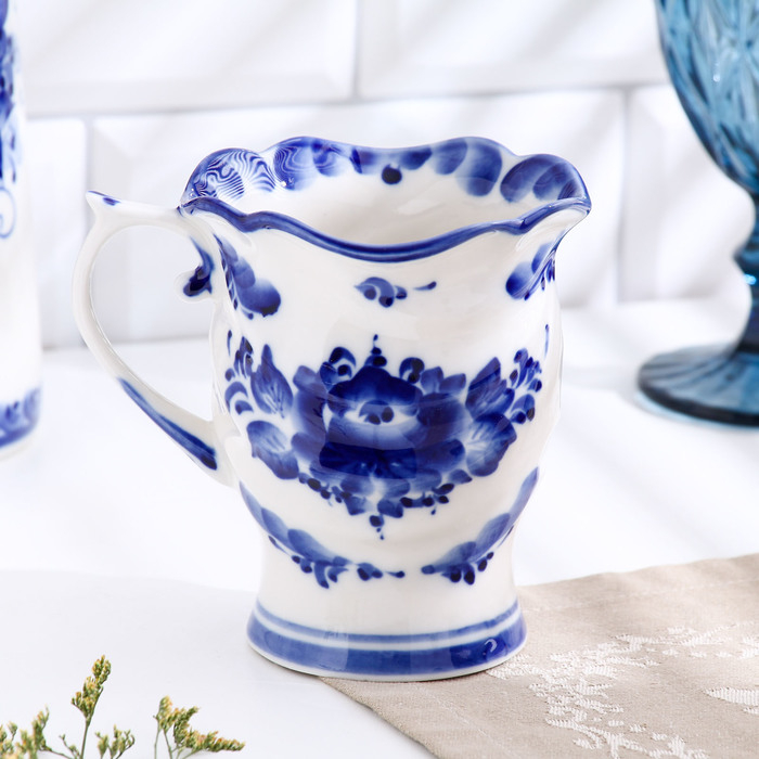 Кружка &laquo;Галактика&raquo;, H=11,5 см, , V0,42л, гжель