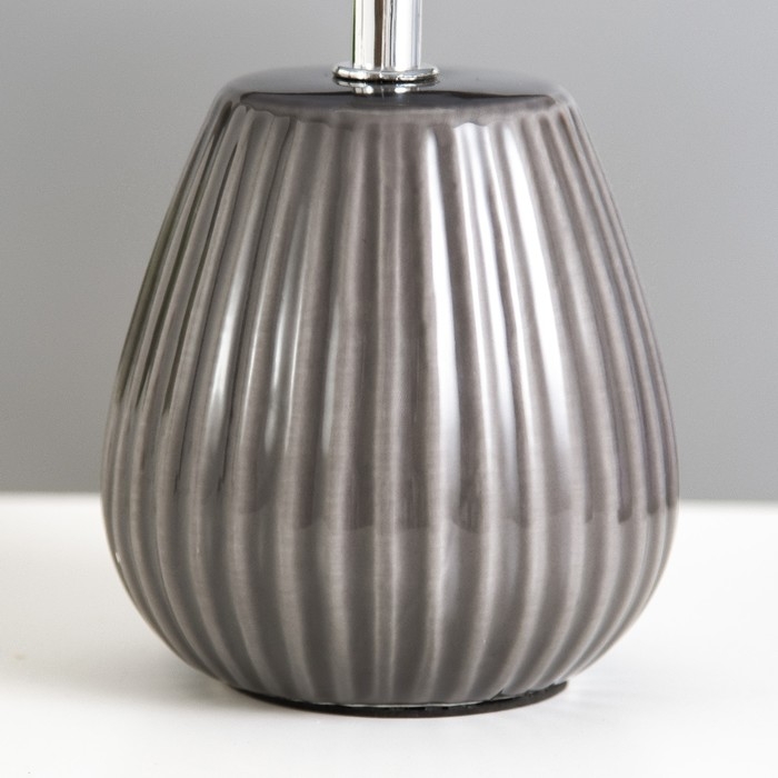 Настольная лампа Настольная лампа "Арнелла" Е14 40Вт чёрный 14х14х28 см RISALUX