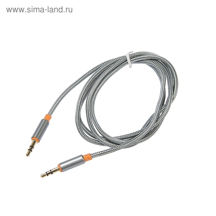 Кабель аудио AUX Defender JACK01-03, Jack 3.5 мм(m)-Jack 3.5 мм(m), 1.2 м, серый Кабель аудио AUX Defender JACK01-03, Jack 3.5 мм(m)-Jack 3.5 мм(m), 1.2 м, серый