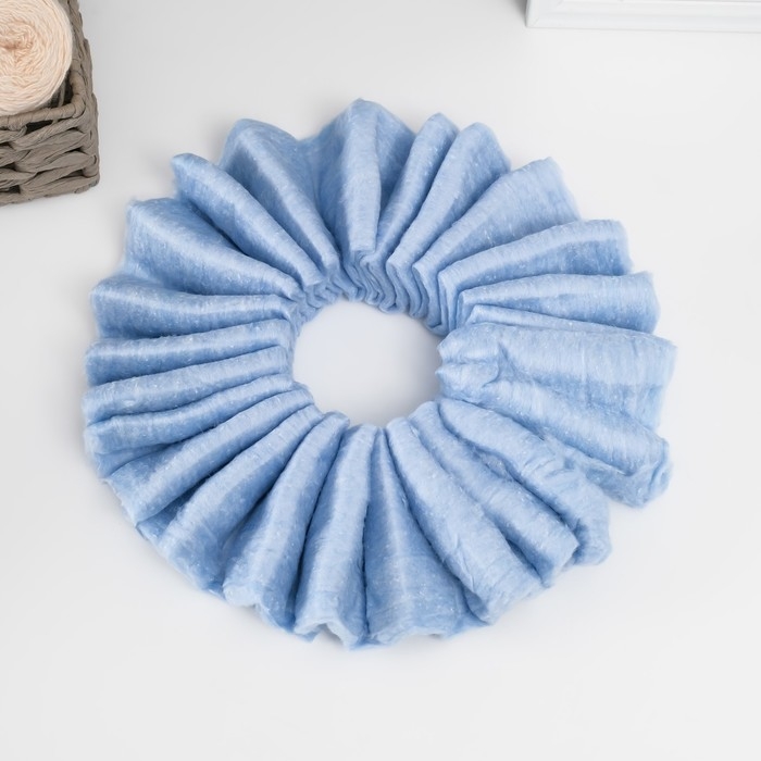 Вата Зиг-Заг для творчества 100 г синяя МИКС Вата Зиг-Заг для творчества 100 г синяя МИКС