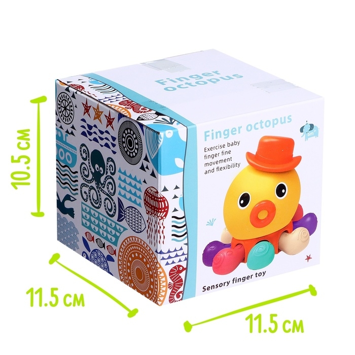 Развивающая игрушка для малышей «Осьминог» Развивающая игрушка для малышей «Осьминог»