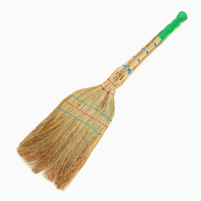 Веник узбекский из сорго 3х-прошивной 3х-лучевой, 87-96 см, (фасовка 50шт.) Веник узбекский из сорго 3х-прошивной 3х-лучевой, 87-96 см, (фасовка 50шт.)