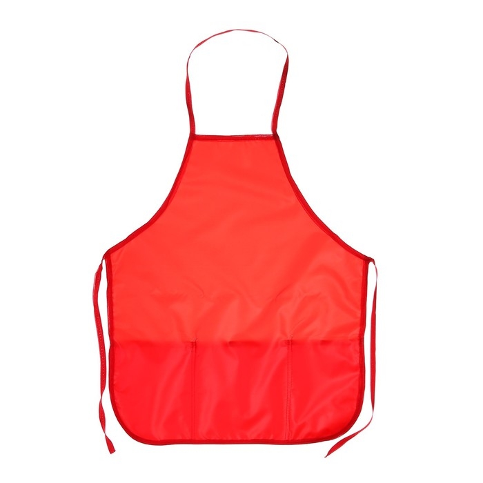 Фартук для труда + нарукавники, 490 х 390/250 х 160 мм, размер S (рост 116-146), Calligrata, Фартук для труда + нарукавники, 490 х 390/250 х 160 мм, размер S (рост 116-146), Calligrata, "Стандарт", красный