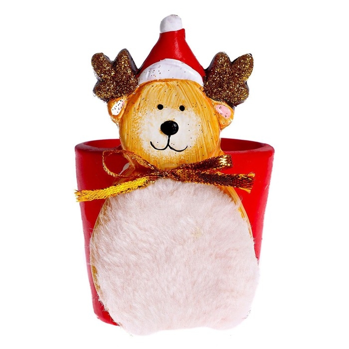 Новый год! Набор для опытов «Выращиваем травку», олень Новый год! Набор для опытов «Выращиваем травку», олень