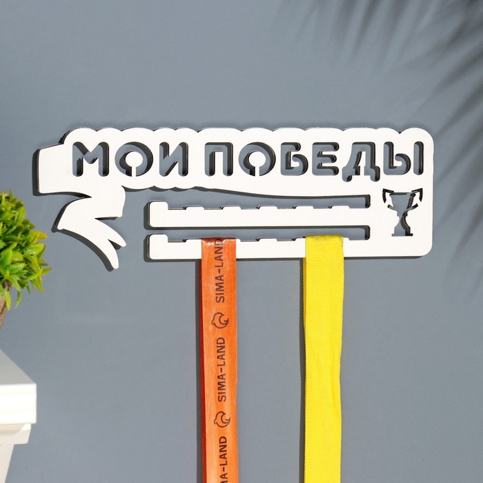 Медальница  Медальница "Мои победы" кубок, 28х12 см